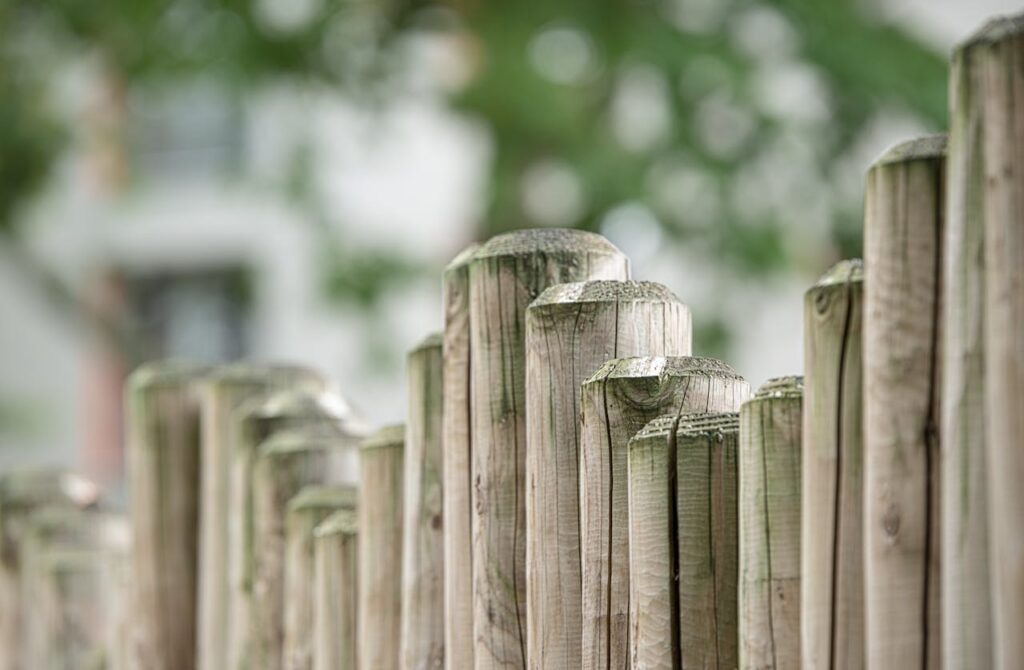 Tuin omheining
